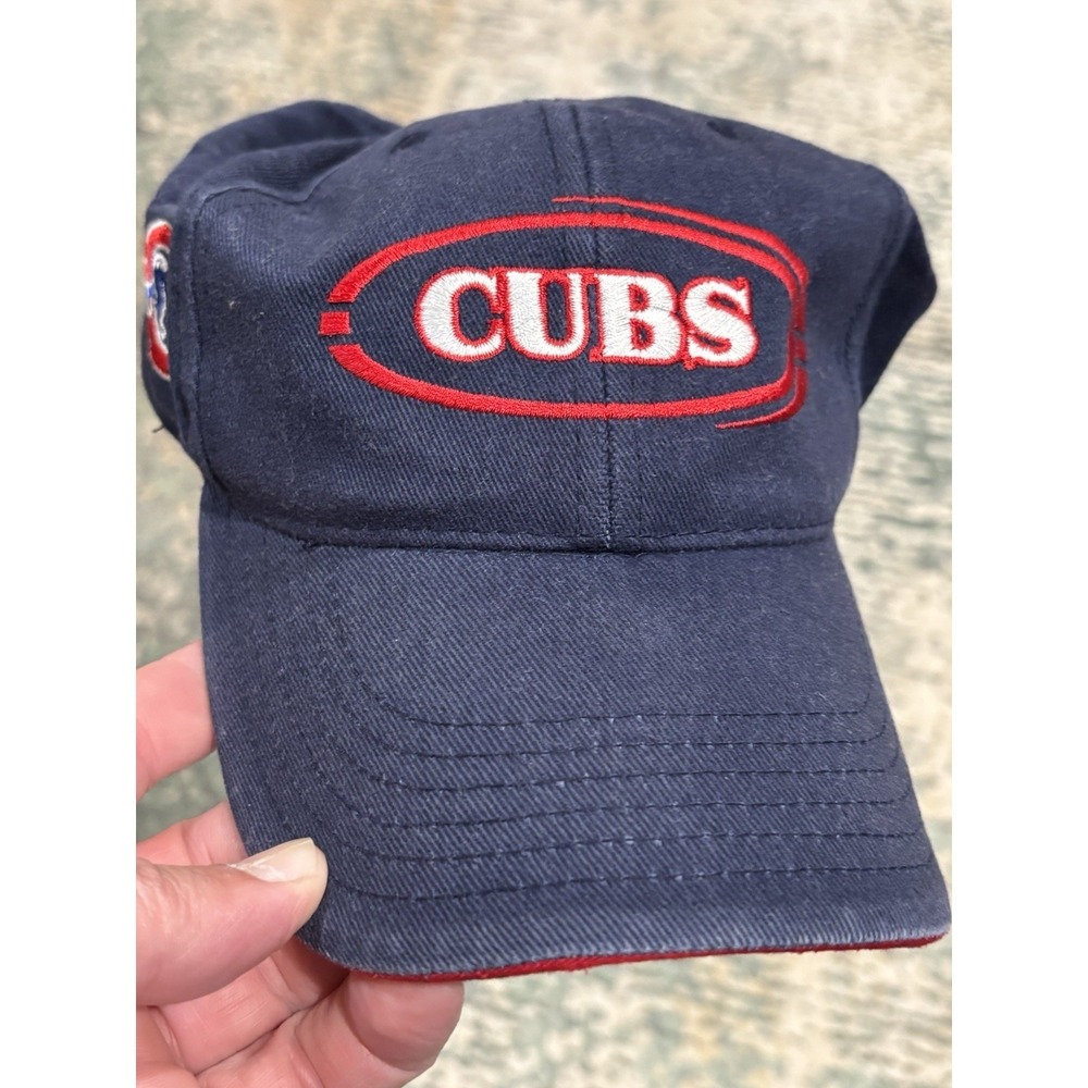 Y2K Cubs Snap Back Hat Annco Genuine mLB